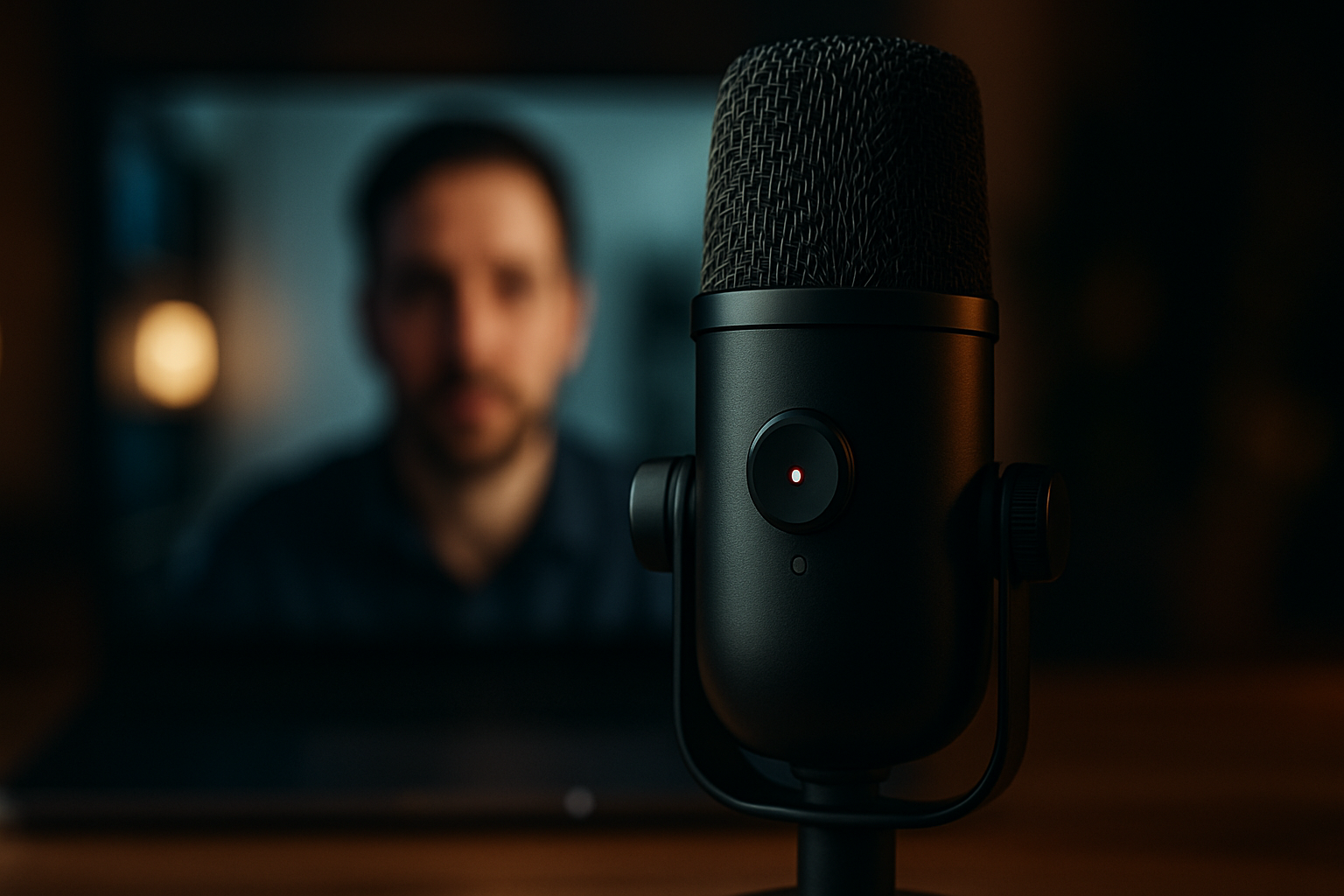 microfone para videoconferência