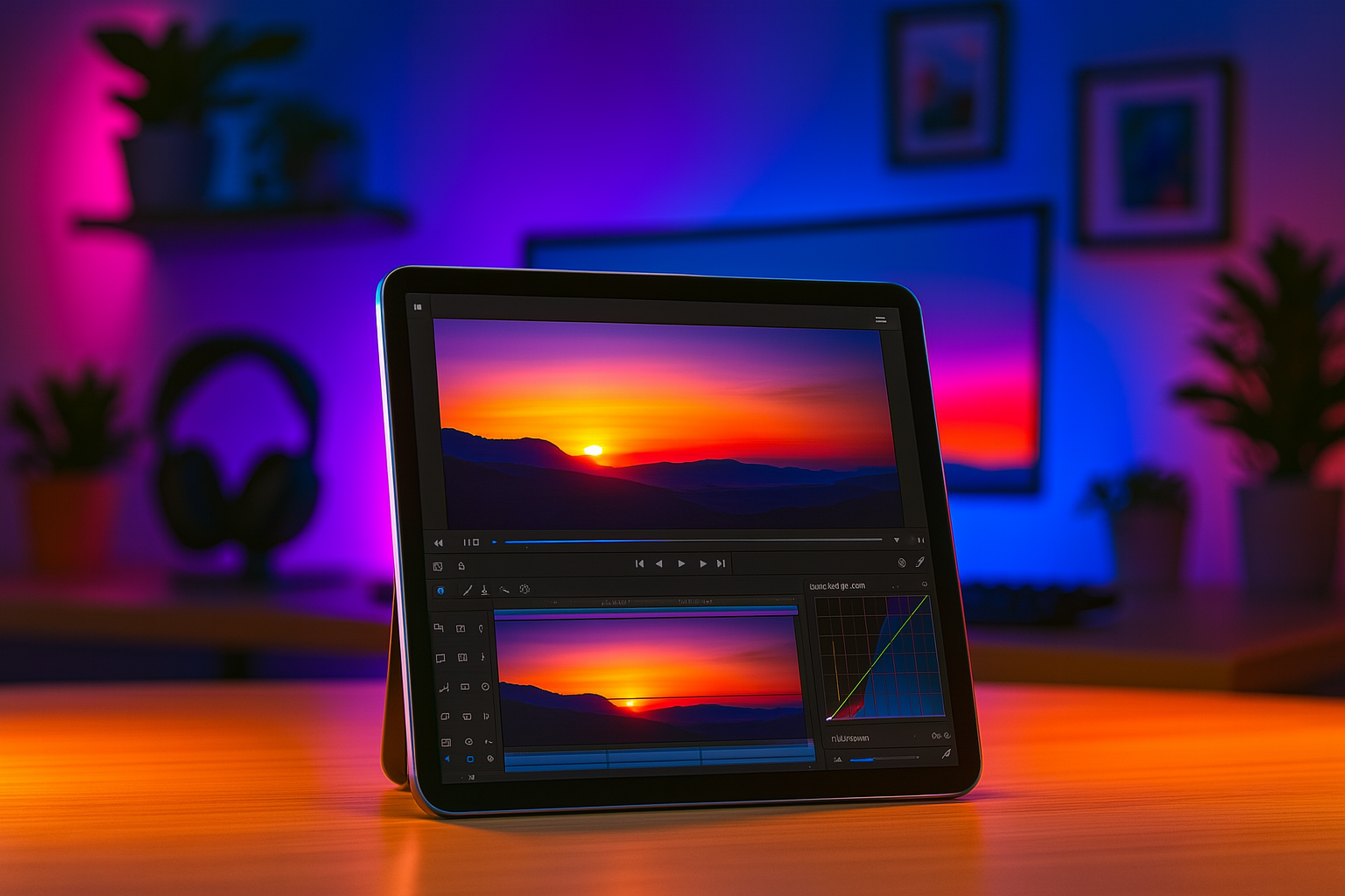 tablet para editar vídeos