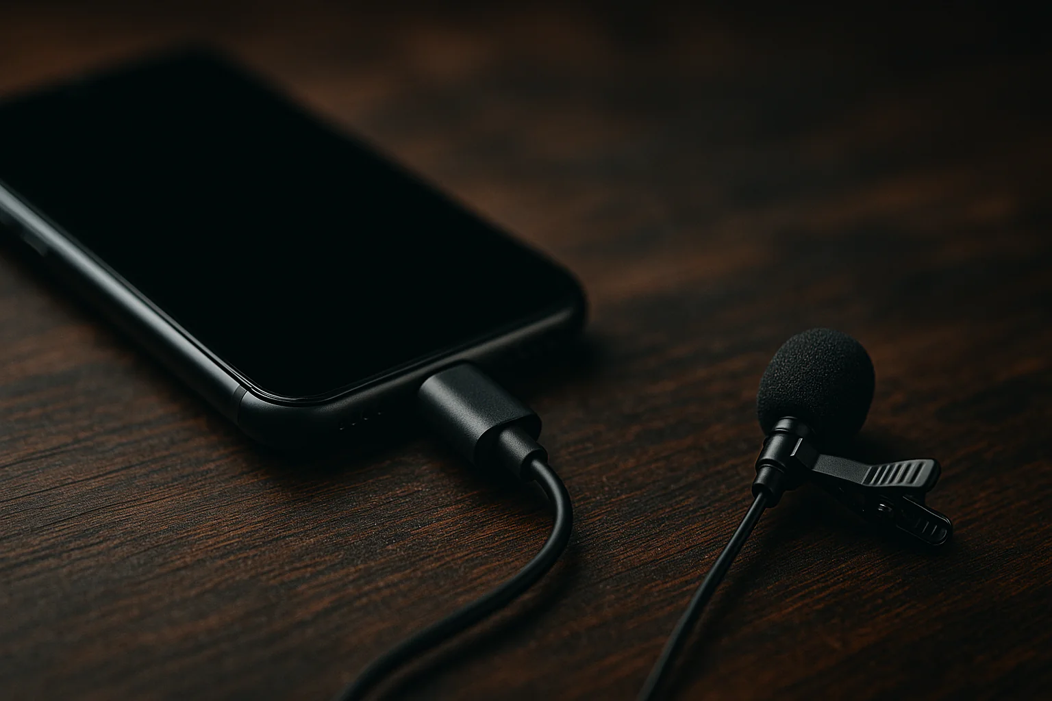 adaptador de microfone para celular